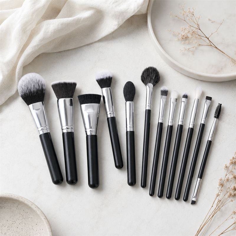 Technique PRO Galactic Ray Make-up Kwasten Set - 12 Stuks