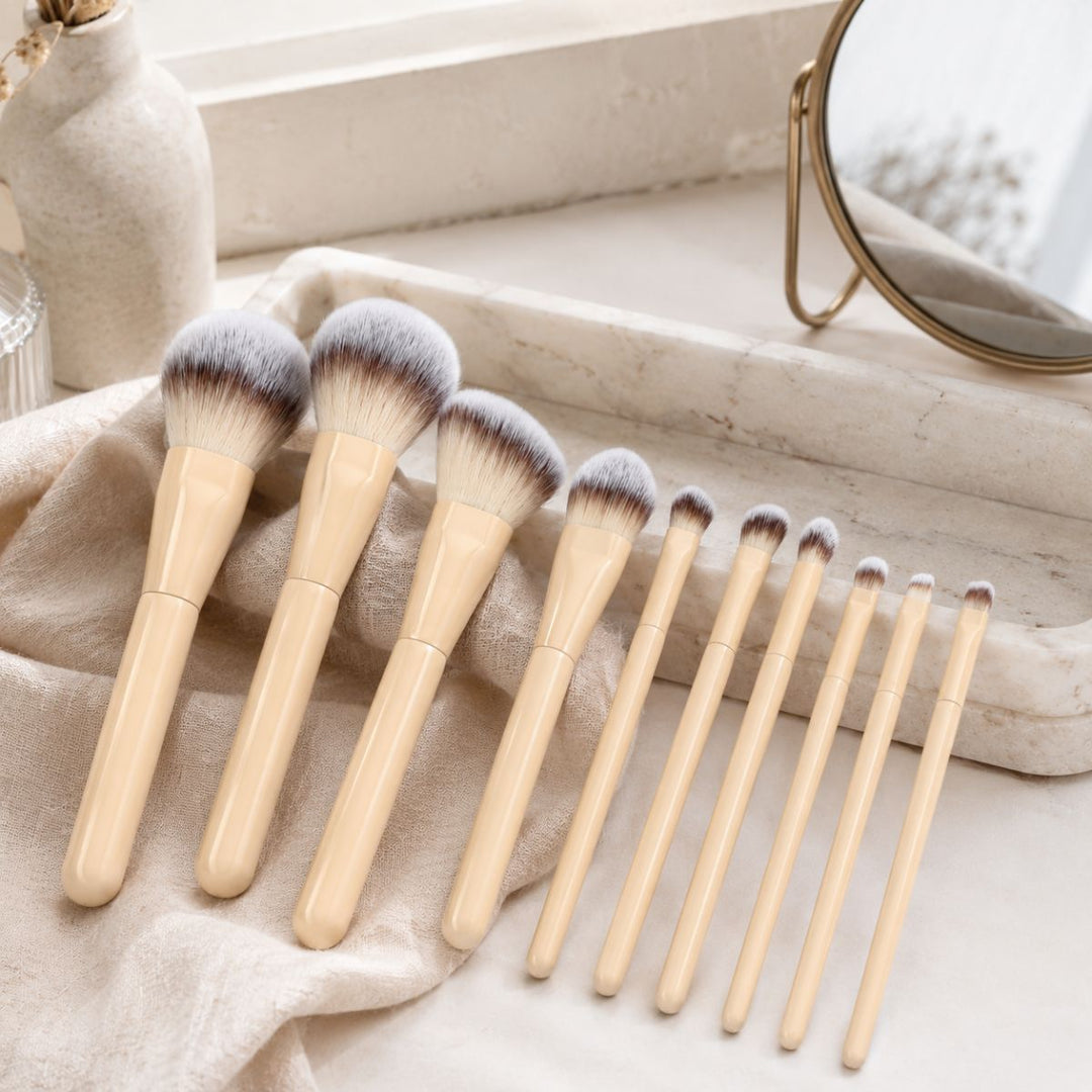 Technique PRO Buttercream Make-up Kwasten Set - 10 Stuks