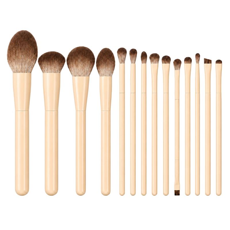 Technique PRO Vanilla Make-up Kwasten Set - 14-delig