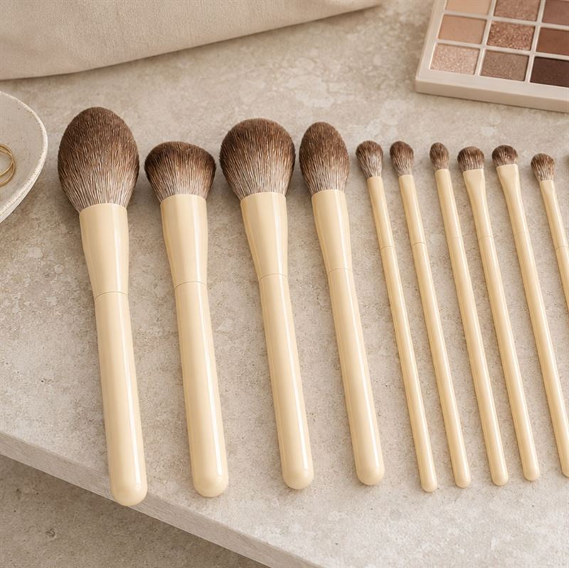 Technique PRO Vanilla Make-up Kwasten Set - 14-delig