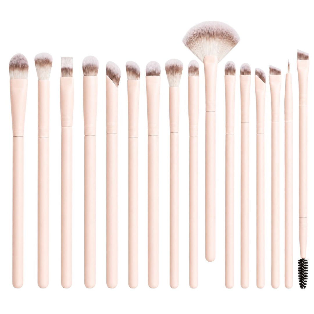 Technique PRO Keen Make-up Kwasten Set - 16-delige Oogschaduw & Wenkbrauw Penselen
