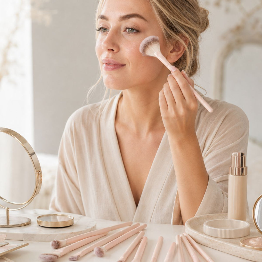 Technique PRO Keen Make-up Kwasten Set - 16-delige Oogschaduw & Wenkbrauw Penselen