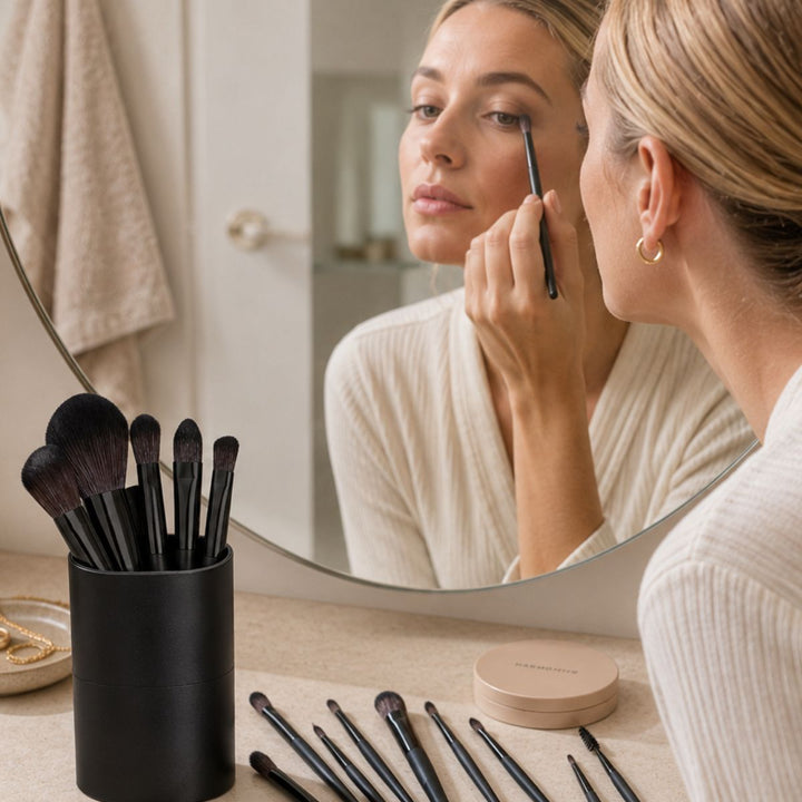 Technique PRO Raven Make-up Kwasten Set - 18-delig