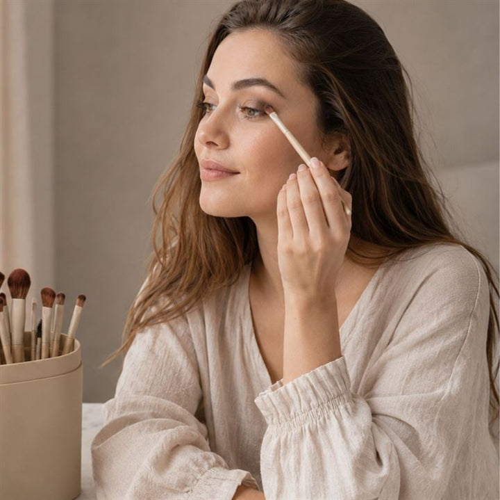 Technique PRO Dover Make-up Kwasten Set - 18-delig met Houder