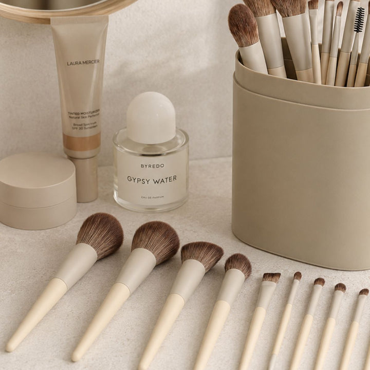 Technique PRO Dover Make-up Kwasten Set - 18-delig met Houder
