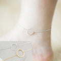 Enkelkettingring - | Fashiongirl
