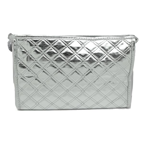 AVERY NYC Toilettas, zilver - | Fashiongirl