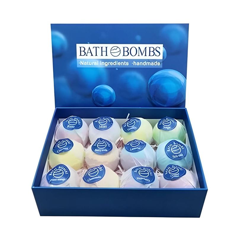 Badbom cadeauset met 12 badbommen - | Fashiongirl