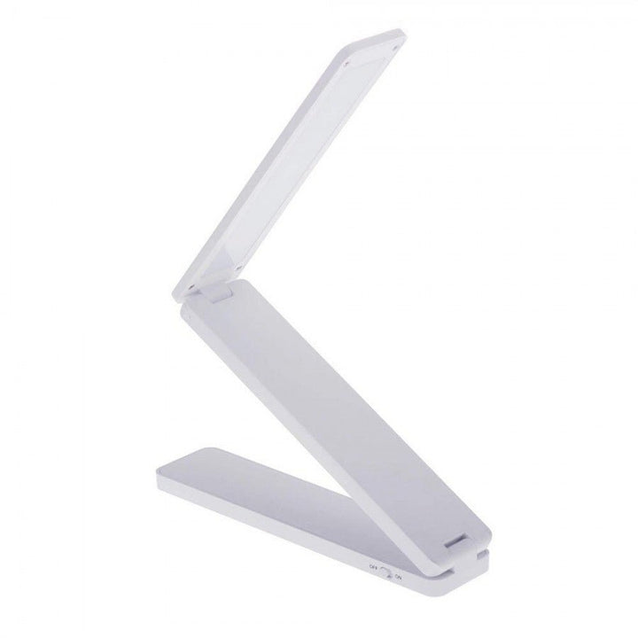 LED-lamp op batterijen - Opvouwbare bureaulamp - Wit - | Fashiongirl