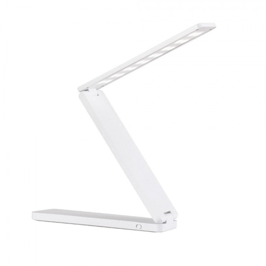 LED-lamp op batterijen - Opvouwbare bureaulamp - Wit - | Fashiongirl