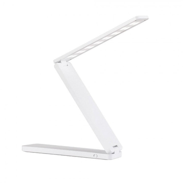 LED-lamp op batterijen - Opvouwbare bureaulamp - Wit - | Fashiongirl