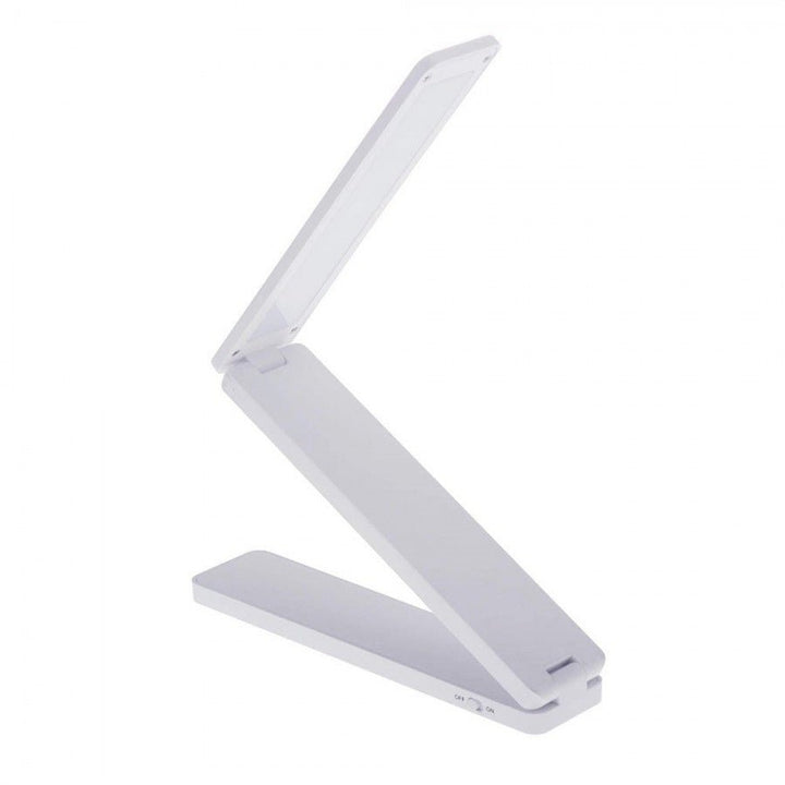 LED-lamp op batterijen - Opvouwbare bureaulamp - Wit - | Fashiongirl