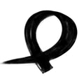 Zwart, 50 cm - Crazy Colour Clip On - | Fashiongirl