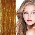 Bling Glitter Extensions 100 glitterhaarlokken 80 cm, goud - | Fashiongirl