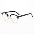 Blauwlichtbril - ronde browline, stijl 4 - | Fashiongirl