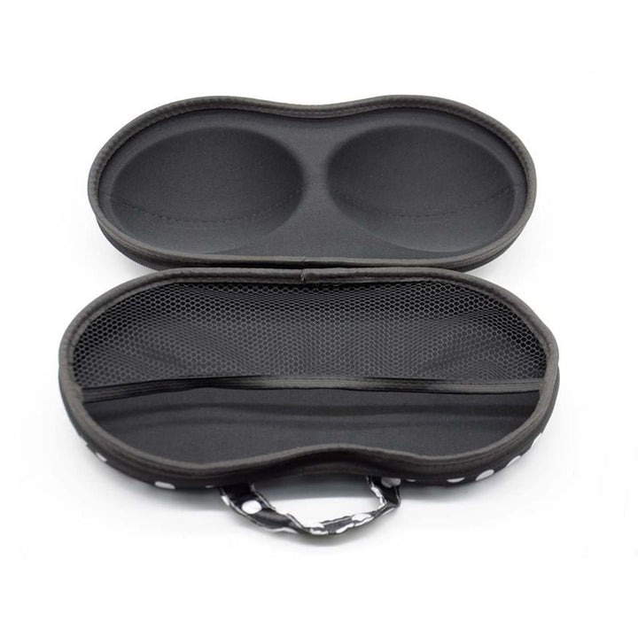 Bra storage bag - Black with white dots - Shapewear | Fashiongirl