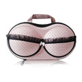 BH-opbergtas - Roze met zwarte stippen - Shapewear | Fashiongirl