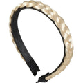 Gevlochten hoofdband - Blond - 