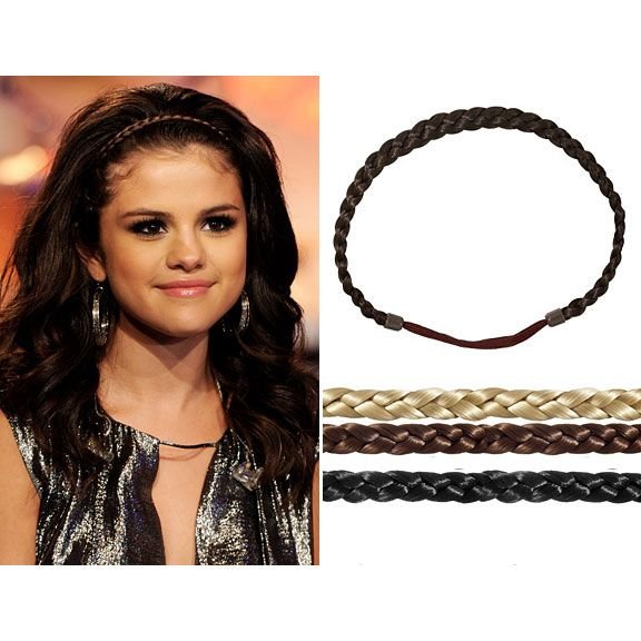 Braided Headband - Blonde, Brown &amp; Black - | Fashiongirl