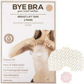 Bye Bra Push-Up Borsttape Str. F - H + Satijnen Tepelhoesjes - Shapewear | Fashiongirl