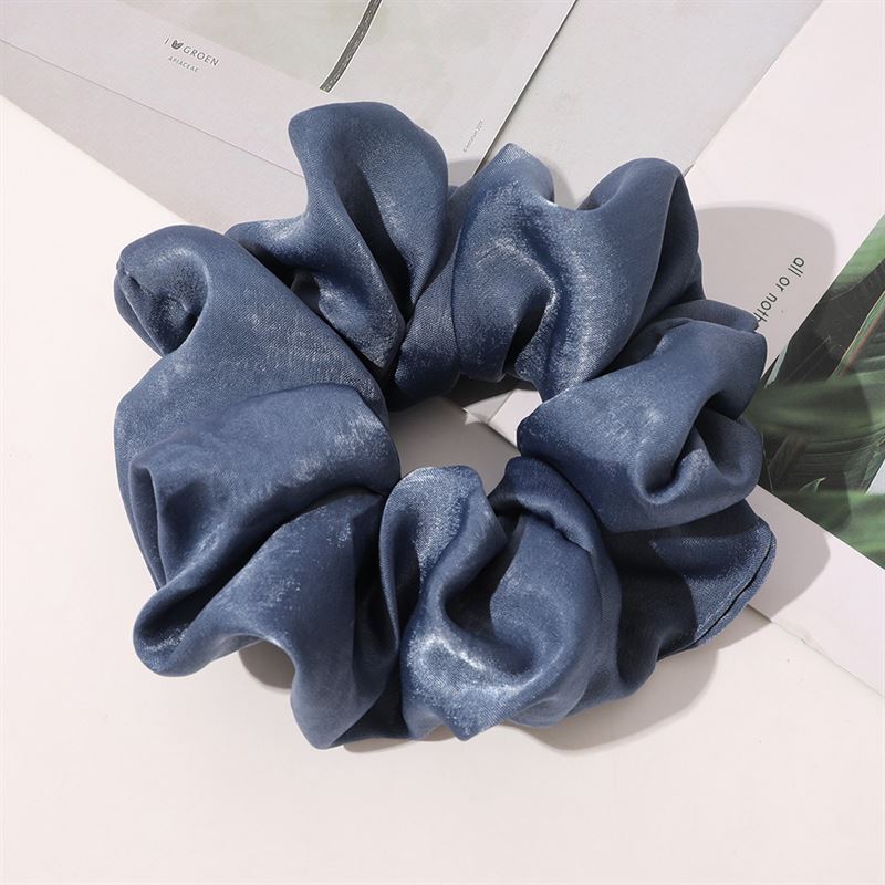 Chris Rubin Aris XL Scrunchie - Blue Jay - Hair Accessories