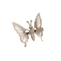 Chris Rubin Butterfly Hair Claw - Zilver - Haaraccessoires | Fashiongirl