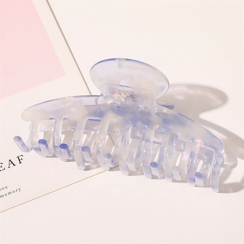 Chris Rubin Daze Hair Claw - Periwinkle Marble - Hair Accessories | Fashiongirl