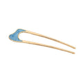 Chris Rubin Emely Hairpin - Blauw - Haaraccessoires | Fashiongirl