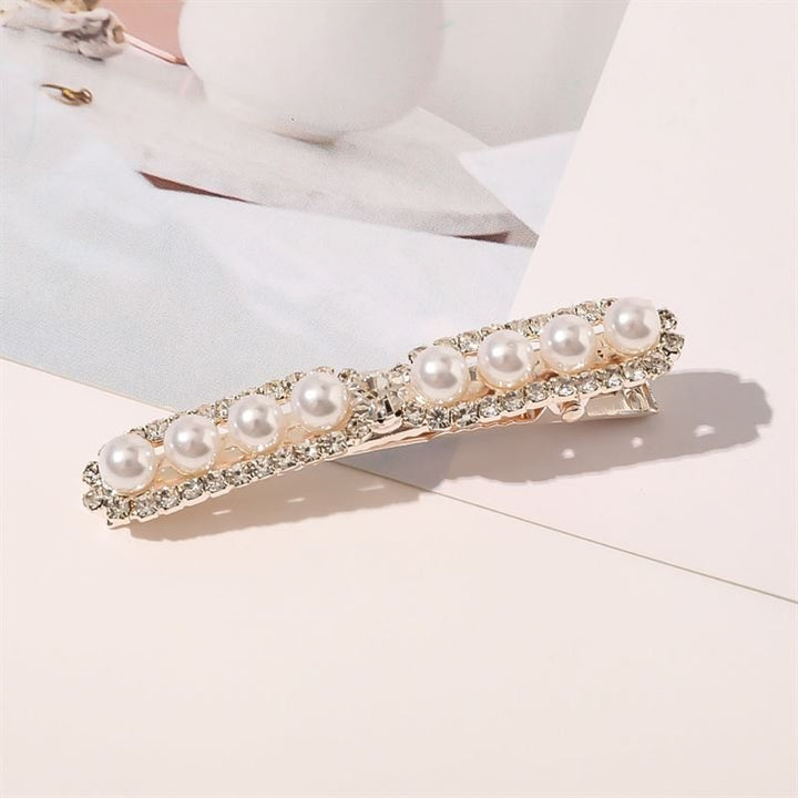 Chris Rubin Haven Hair Claw - Pearl - Hair Accessories | Fashiongirl