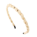 Chris Rubin Hera-hoofdband - Frosting Cream - Haaraccessoires | Fashiongirl