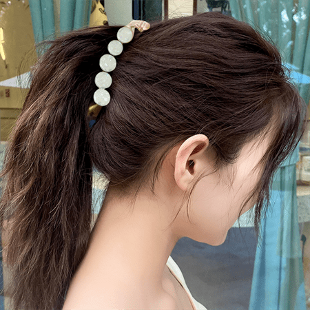 Chris Rubin Lina Hair Claw - Aquamarine - Hair Accessories | Fashiongirl