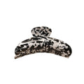Chris Rubin Lydia Hair Claw - Black Marble - Haaraccessoires | Fashiongirl