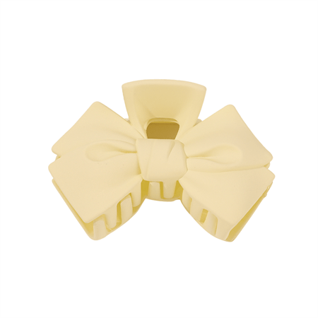 Chris Rubin Mia Hair Claw - Lemon Yellow - Hair Accessories | Fashiongirl