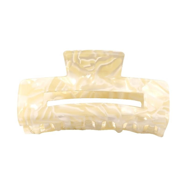 Chris Rubin Ruby Hair Claw - Ivory - Hair Accessories | Fashiongirl