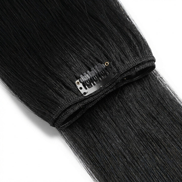 Clip In Extensions 1 black - Clip in Extensions - Fashiongirl