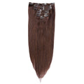 Clip-in extensions - 40 cm #2 donkerbruin - | Fashiongirl