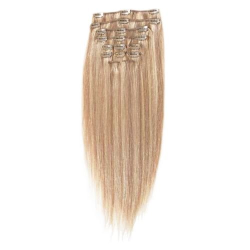 Clip-on haar #18/613 50 cm Blond Mix - | Fashiongirl