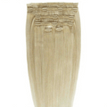 Clip-on haarextensies #24 Goudblond - 7 sets - 60 cm | Gold24 - | Fashiongirl
