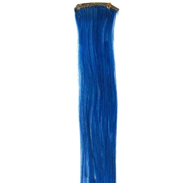 Cobolt blue, 50 cm - Crazy Colour Clip On - | Fashiongirl