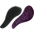 Detangler-haarborstel - Purple Zebra - | Fashiongirl