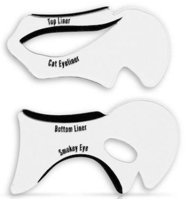 Eyeliner-sjablonen - smokey eyes, cat eyes 2 stuks - | Fashiongirl