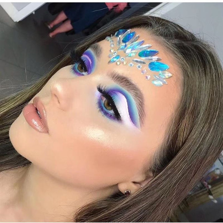 Face Jewels - Face diamonds with rhinestones (YT - 01) - | Fashiongirl