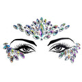 Face Jewels - Gezichtsjuwelen met strass/diamanten (YT - 23) - | Fashiongirl