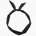 Flexibele haarband met staaldraad - zwart - Haaraccessoires | Fashiongirl