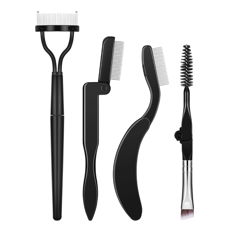 Foldable Eyelash and Eyebrow Kit - 4 pcs. - 