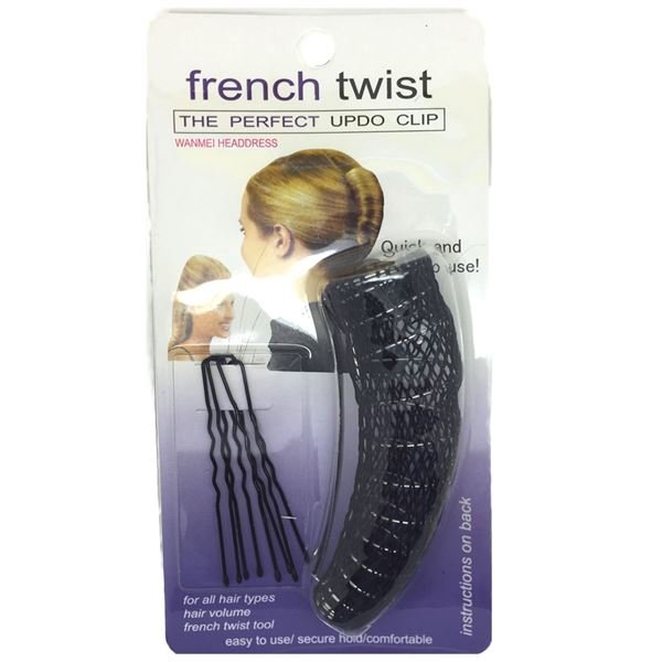 French Twist - perfecte styling - | Fashiongirl