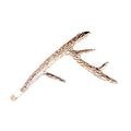 Gouden haarspelden - 2 stuks - | Fashiongirl