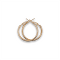 Gouden hoepels 40 mm - | Fashiongirl