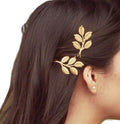 Gouden haarspelden - 2 stuks - Haaraccessoires | Fashiongirl