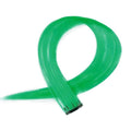 Groen, 50 cm - Crazy Colour Clip On - | Fashiongirl